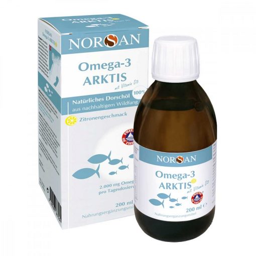 Norsan Omega-3 Arktis Fischöl 1